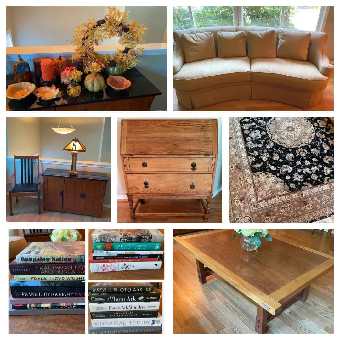 Divine Style and Eclectic Art Collected in this lovely Renton Home - Bidding ends 7/30 photo 1