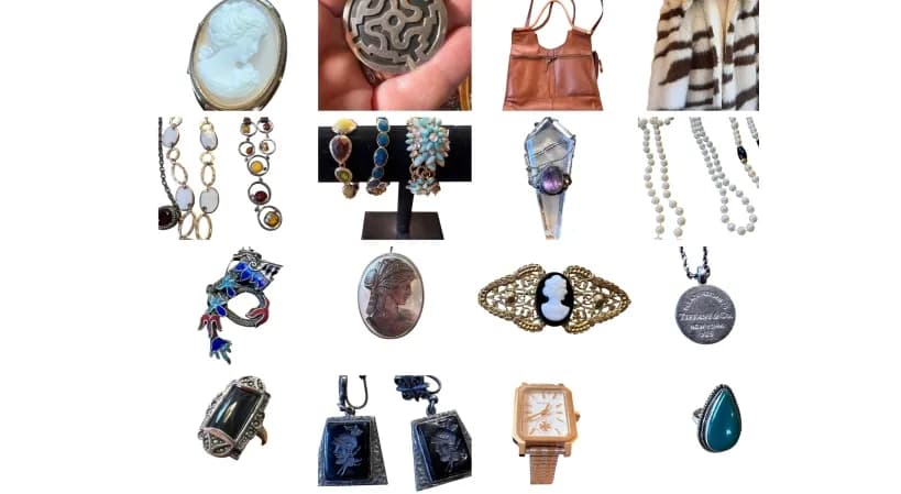 Estate and Vintage Jewelry & Fashion Auction Tiffany & Co, Burberry, Vintage Costume Jewelry, Free People & More! photo 1