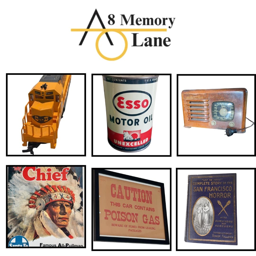 Incredible HO Scale Train Collection, Vintage Collectibles, Mid-Century Furniture, German Memorabilia, Advertising, Electronics & More! photo 1