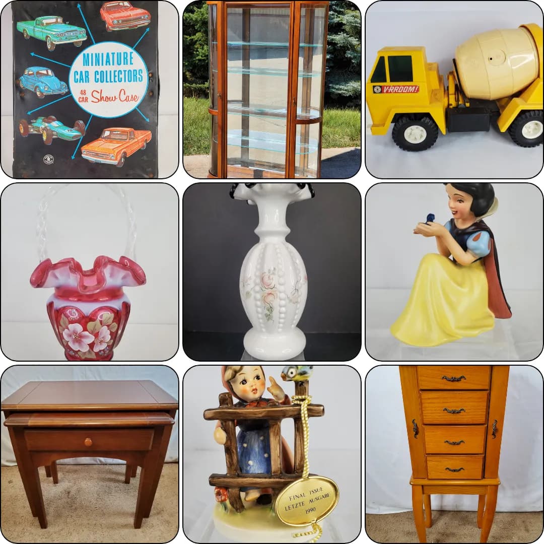 Vintage Finds, Collectibles, & Home Auction photo 1
