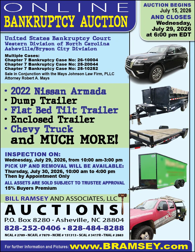 BANKRUPTCY AUCTION photo 1