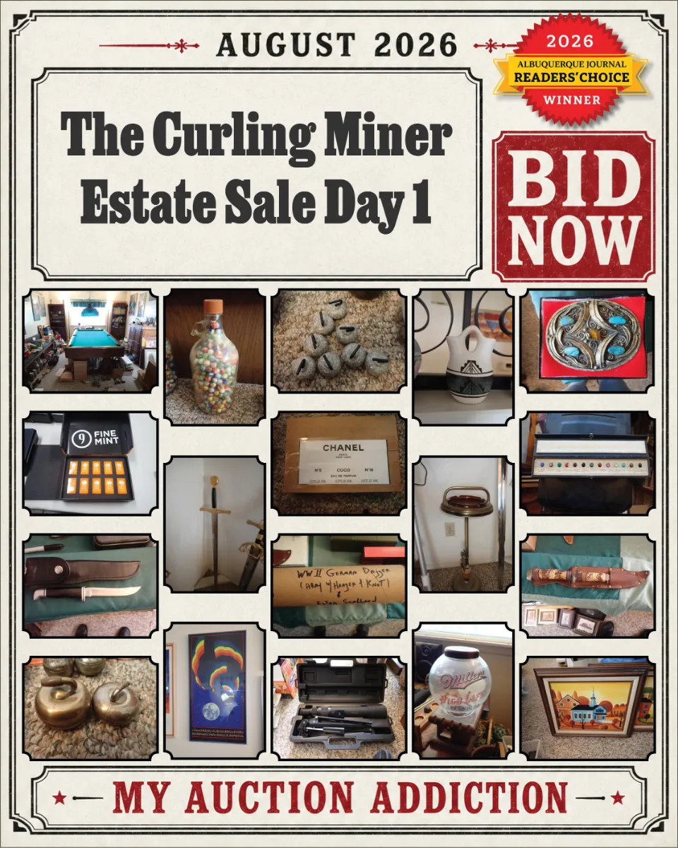 The Curling Miner Estate Sale Day 1 photo 1