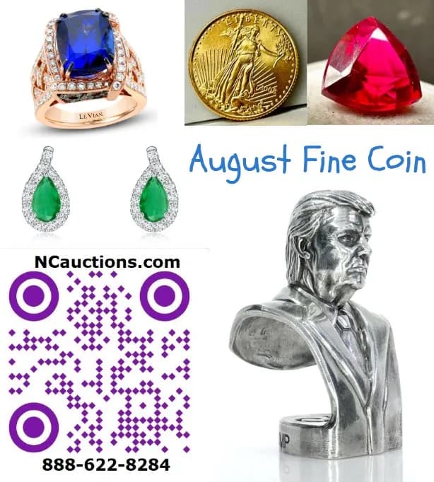 2026 August Fine Coin & Jewelry Auction photo 1