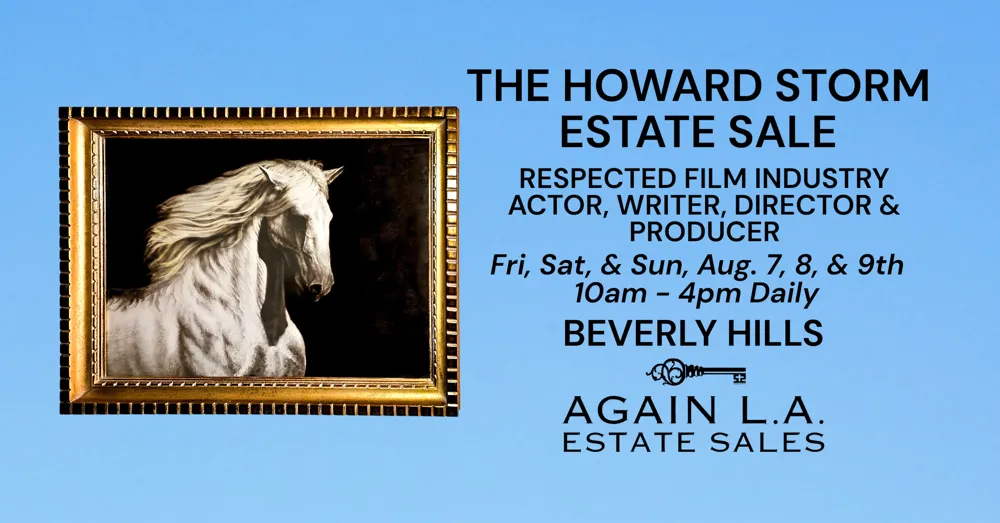 AGAIN L.A. - The Howard Storm Estate Sale - Director, Writer, Actor photo 1