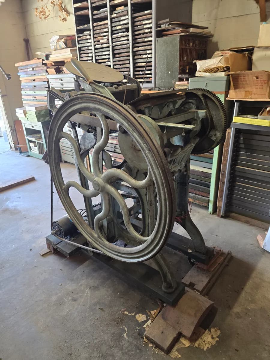 A Pressing Estate: Books, MCM, Ephemera, Letter Press, Vintage Antique Digger! photo 1