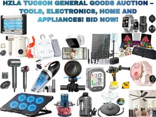 TUCSON GENERAL GOODS AND ACCESSORIES AUCTION Thursday 8:00pm 08/06/26 photo 1
