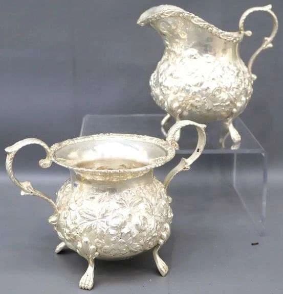 In-House Shipping!! 19th century Baltimore Style Repousse, Chanel,  Coins, and More. photo 3