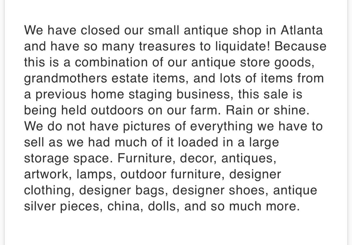 Antique Store Close Out + Estate Sale on The Farm photo 2