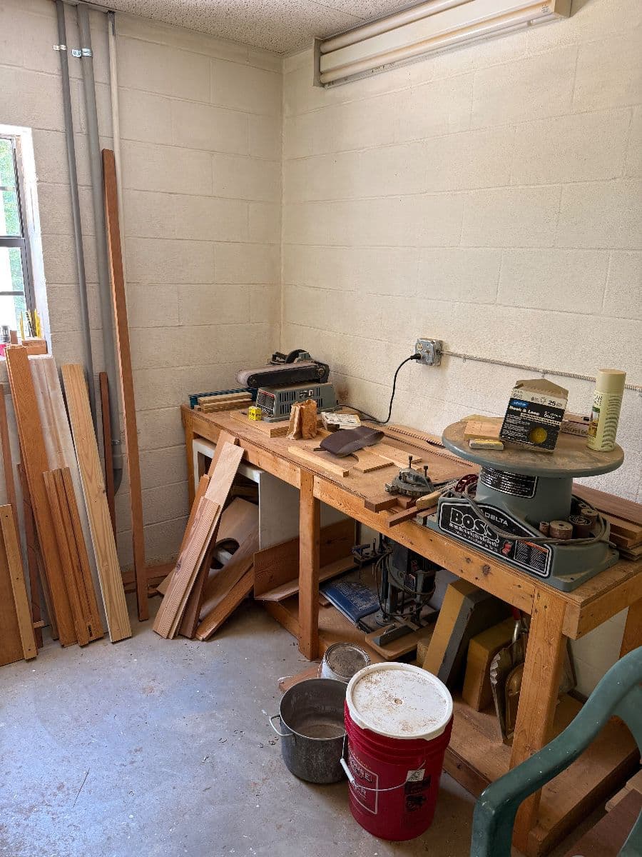 Packed Bremen Estate Sale – Woodworking Shop, Fine Furniture, Tools, China & Household Treasures photo 3