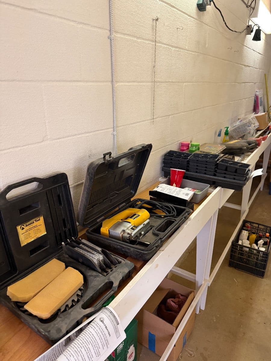 Packed Bremen Estate Sale – Woodworking Shop, Fine Furniture, Tools, China & Household Treasures photo 12