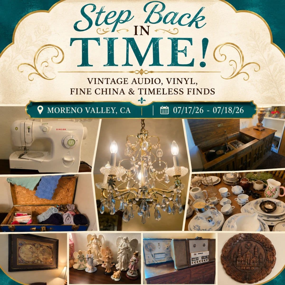 Step Back in Time! Vintage Audio, Vinyl, Fine China & Timeless Finds photo 1