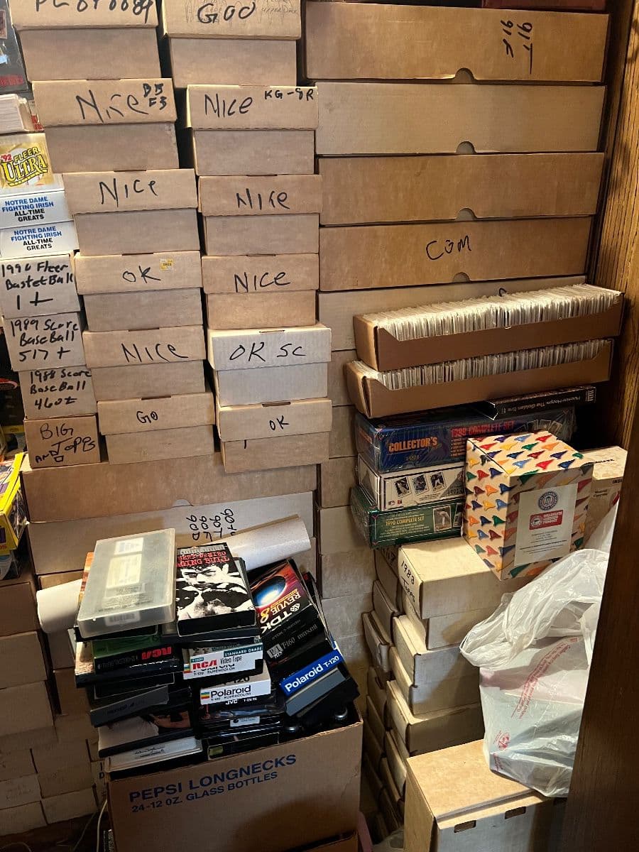 Packed Lifetime Collection Sports Memorabilia Estate Sale in Michigan City photo 4