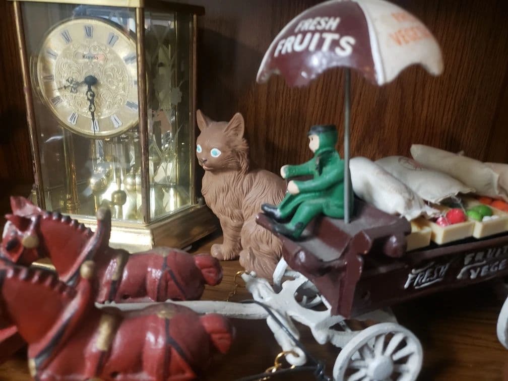 Collectors Home, Hummels, Cast Iron Buggy and Carts,  Bottle,can opener collection photo 12