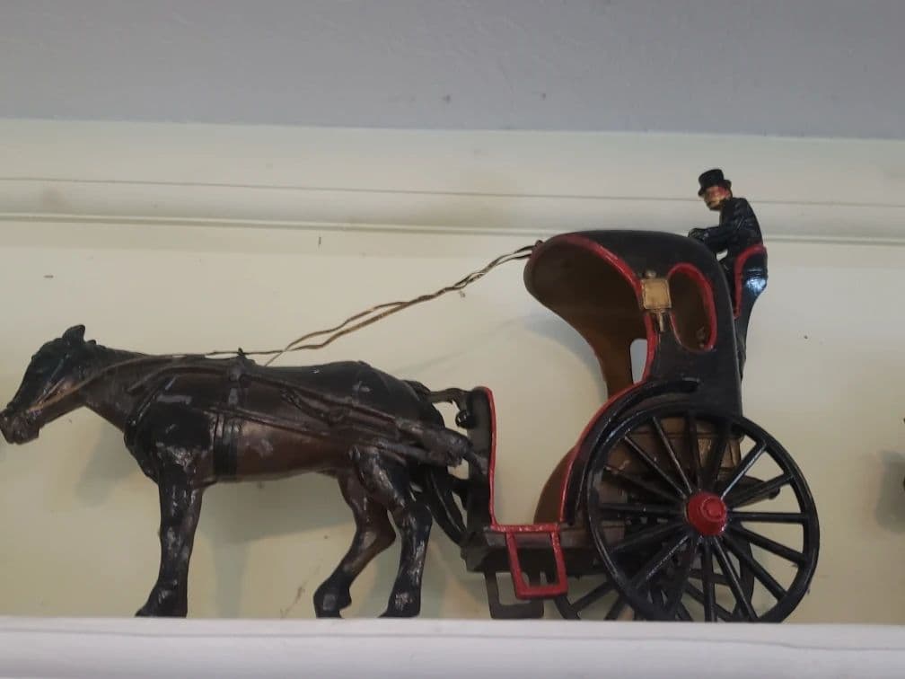 Collectors Home, Hummels, Cast Iron Buggy and Carts,  Bottle,can opener collection photo 4