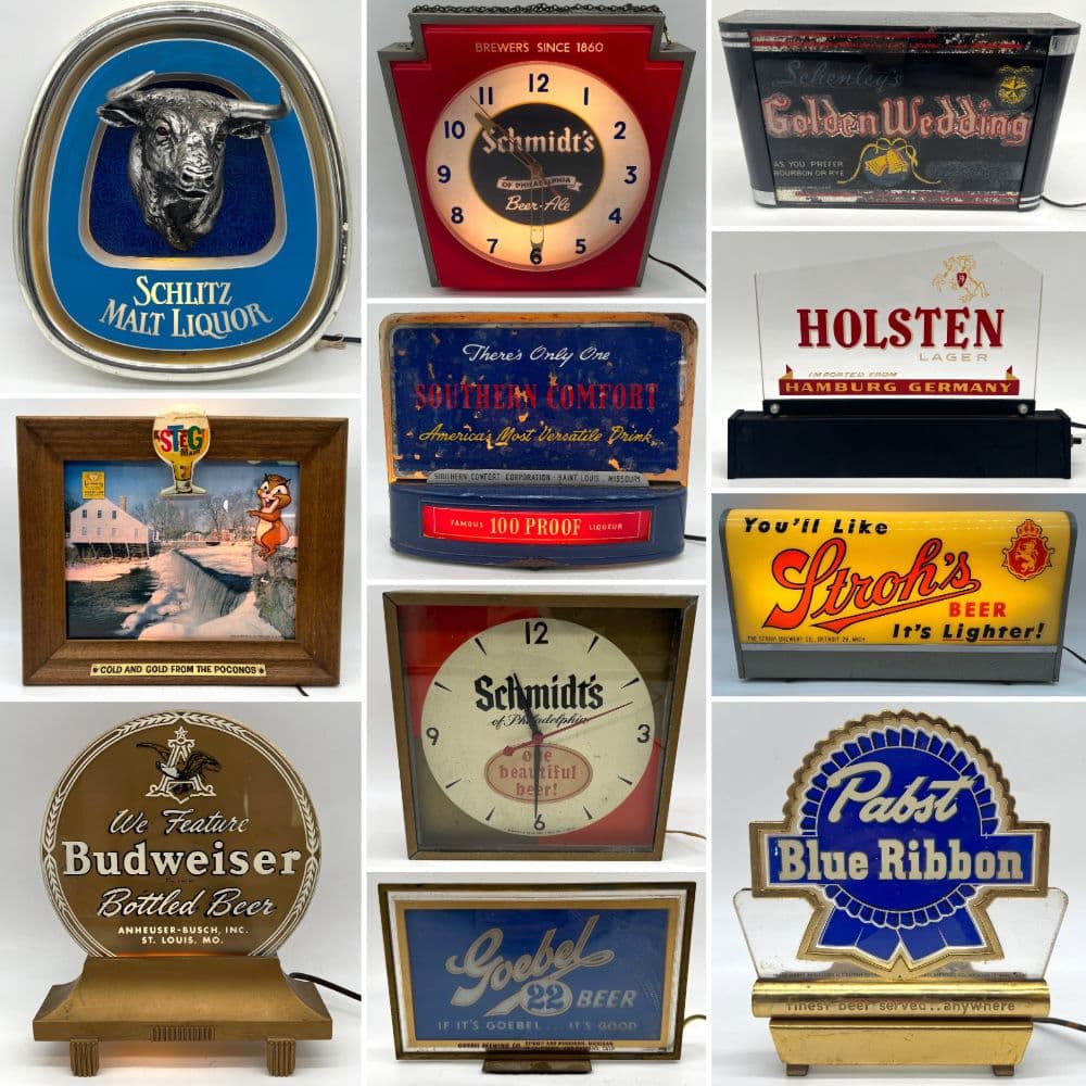 Part 3 - RARE - Lifelong Beer Collection, Lights, Signs & Breweriana! photo 5