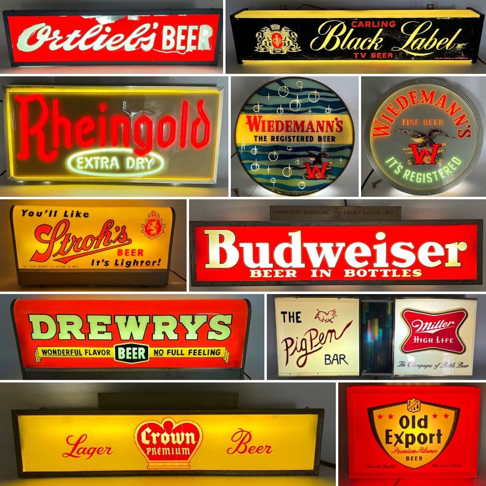 Part 3 - RARE - Lifelong Beer Collection, Lights, Signs & Breweriana! photo 8