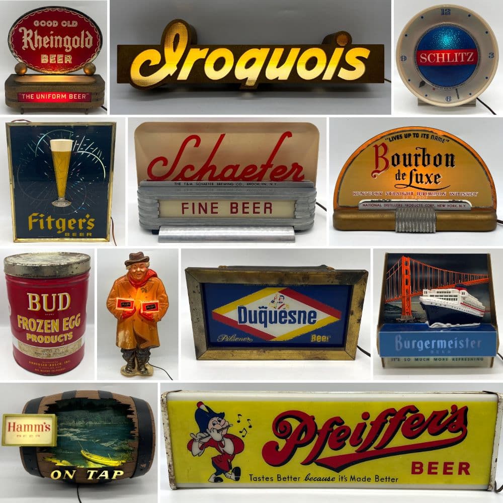 Part 3 - RARE - Lifelong Beer Collection, Lights, Signs & Breweriana! photo 2