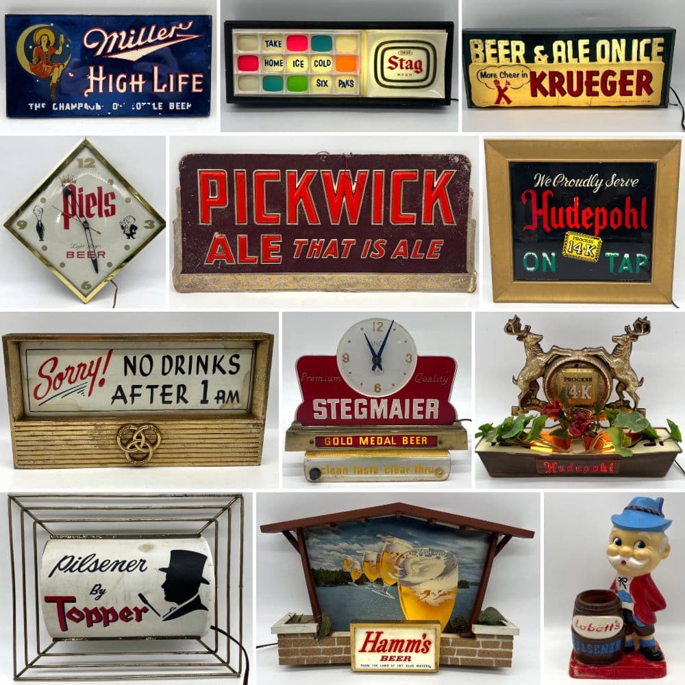Part 3 - RARE - Lifelong Beer Collection, Lights, Signs & Breweriana! photo 4