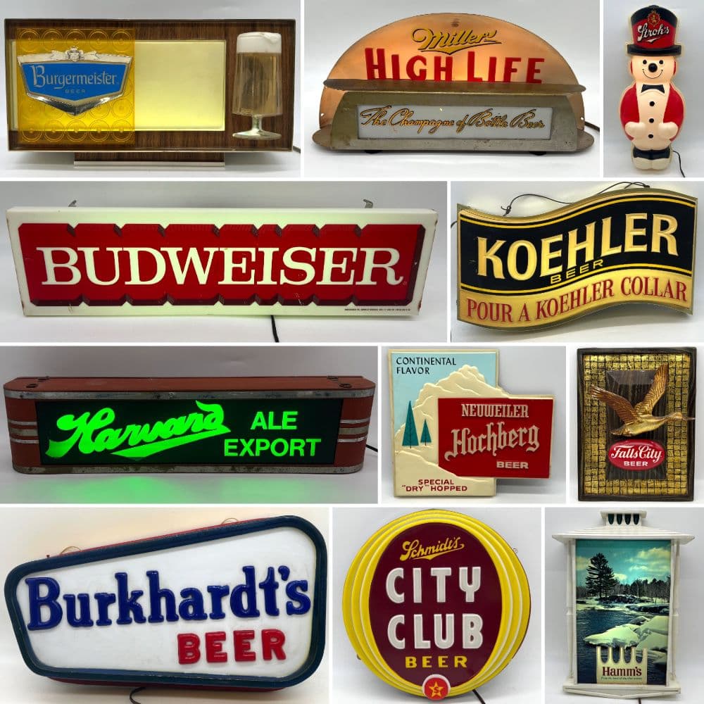 Part 3 - RARE - Lifelong Beer Collection, Lights, Signs & Breweriana! photo 7