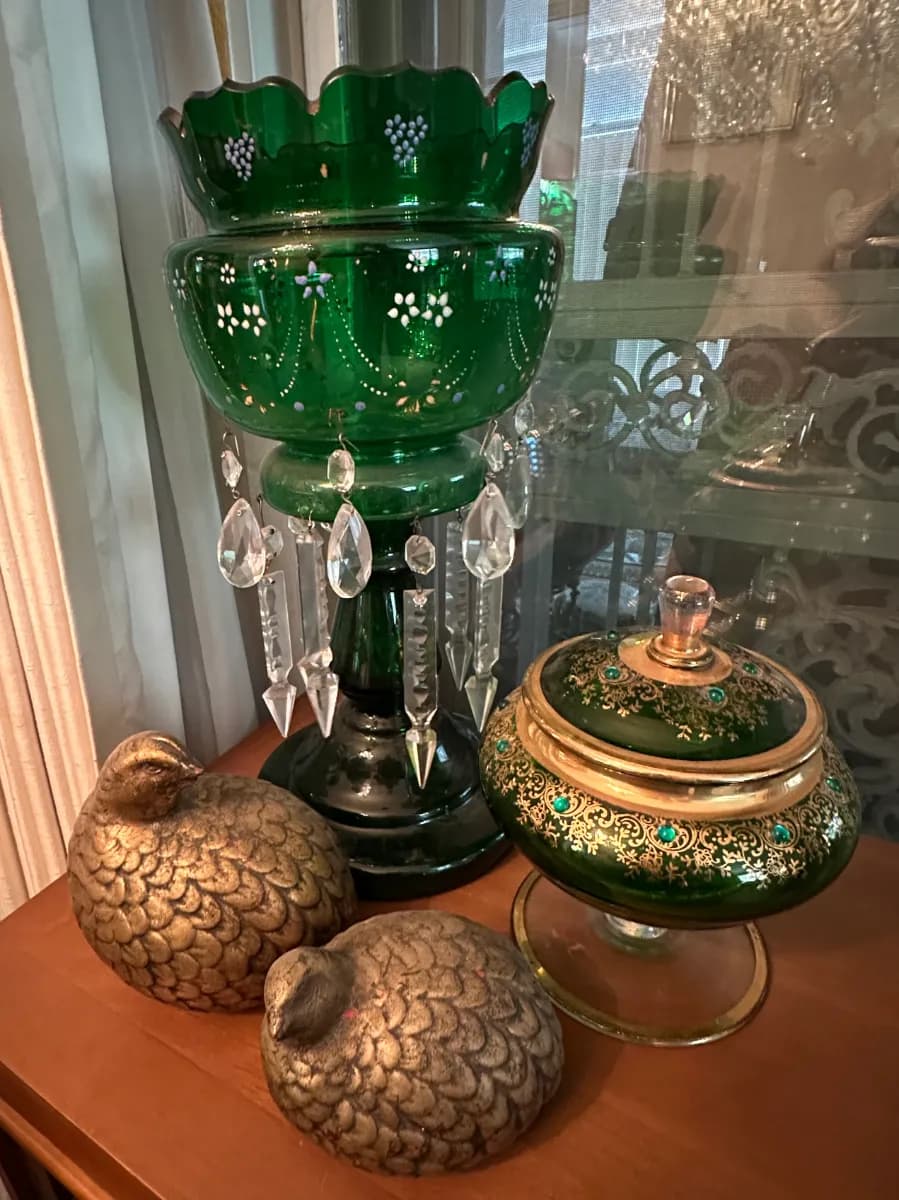 50% Off Saturday-Glow & Glamour Denver Estate: Uranium Glass, Crystal, Art, Vintage Fashion & More!!! photo 1