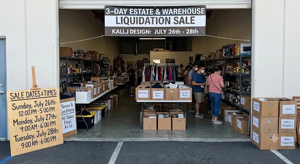 3-Day Upland Warehouse Estate & Liquidation Sale photo 1