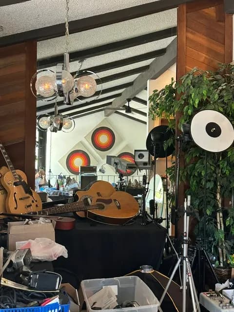 Total Estate Liquidation estate sale MARTINEZ SAT & SUN! 2 story house PACKED w/musical instruments - Beatles drum set & books, quality guitars, amps, pedals, kitchenware, more! photo 1