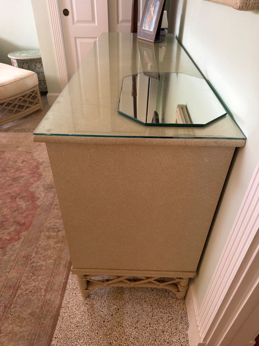 Palm Beach Regency- Ficks Reed Ratan, High End Audiofile Equipment, Mid-Century & Coastal Decor photo 11